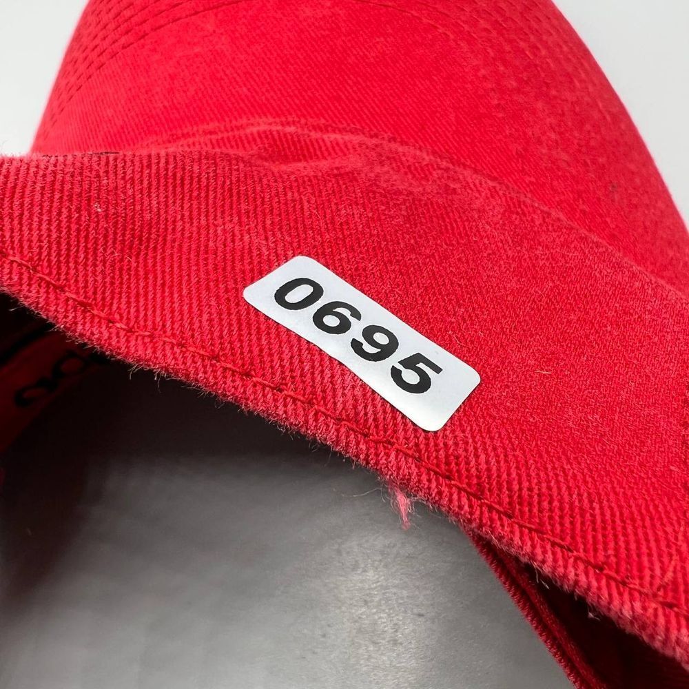 NC State Wolfpack Visor Hat Men Red Adidas NCA Strap‎ Back Cap - Picture 7 of 7